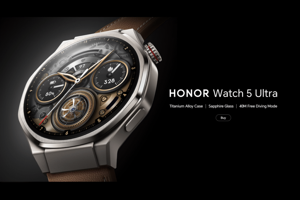 Honor Watch 5 Ultra Debuts With eSIM and ECG Support